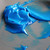 A paint out image of Gamblin Galkyd Gel Medium mixed with oil color.