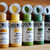 An image of Golden Fluid Acrylics bottles.