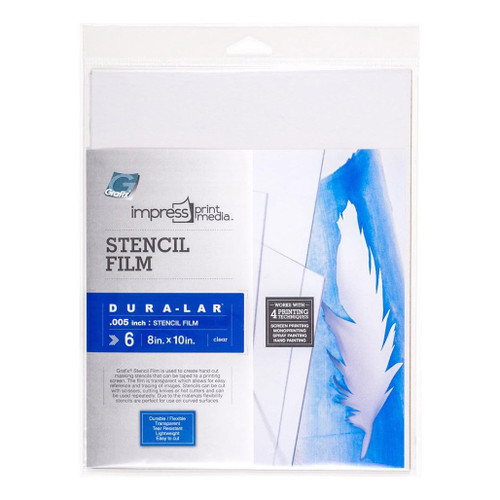 An image of a Graphix Impress Print Media Stencil Film Pack.