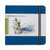 Hard-bound with a book cloth cover, Hand Book Journal Co. Travelogue Series Artist Journals have just the right amount of flexibility. Great for pen, ink, pencil, and markers. Accepts light watercolor washes without buckling. These artist journals are wrapped with a durable elastic band with a clear envelope inside the back cover and sewn-in ribbon bookmark. Contains 128 pages of heavyweight, 100% acid-free, buff drawing paper with a good tooth. Square journals are 5.5" x 5.5".