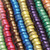 An image of beads made with Jacquard Pearl Ex Pigments.