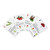 An open image of Kikkerland Foragers Playing Cards.