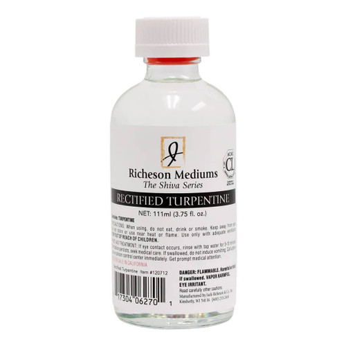 An image of Jack Richeson Shiva Rectified Turpentine.