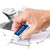 A lifestyle image of a Staedtler Mars Plastic Eraser in use.